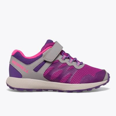 Merrell Nova 2 Sneaker Sneakers Barn Grå/Lila (SE327456)